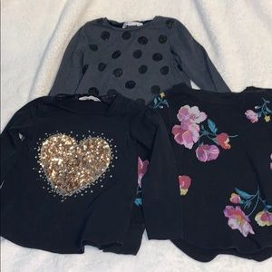 3/9 Girls Long Sleeve Tee Bundle
